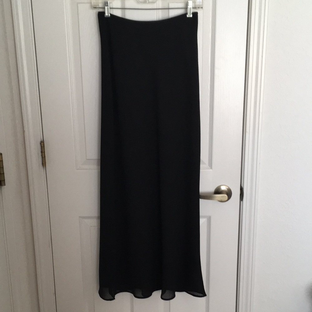 JODY California Maxi Skirt Black Size Medium